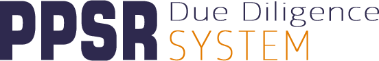 Personal Property Securities Register (PPSR) Due Diligence System