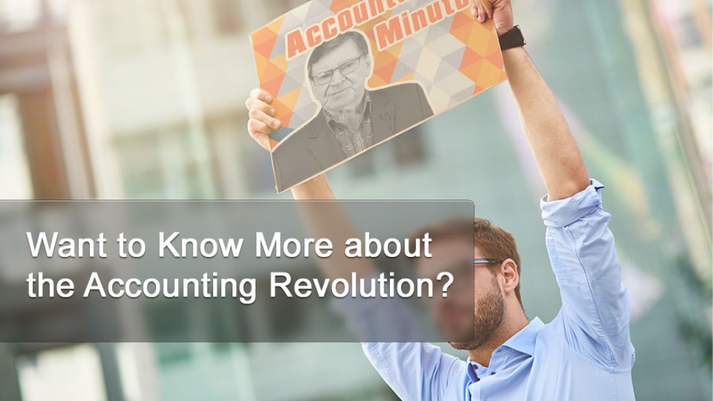 Want to know more about the Accounting Revolution